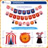 Pirese Carnival Theme Party Decorations, Circus Party Decorations, Carnival Birthday Party Decorations, Circus Birthday Party Supplies | Carnival Banner | Circus Banner | Carnival Balloons Decor