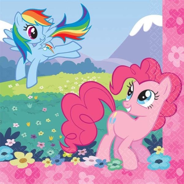 Beverage Napkins | My Little Pony Friendship Collection | Party Accessory