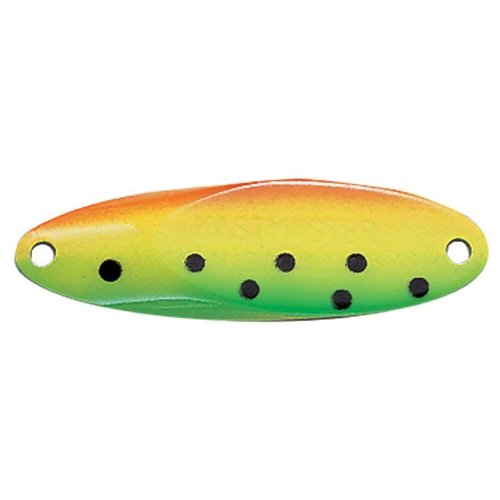 Acme Kastmaster Fishing Lure, Orange/Yellow/Green, 3/8-Ounce
