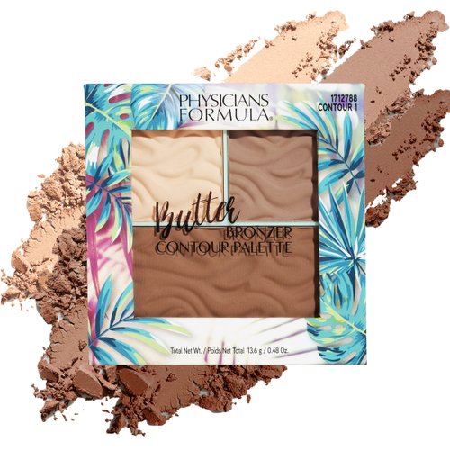 Physicians Formula Butter Bronzer Contour Palette, Light/Medium, 0.48 Ounce (Pack of 1)