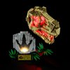 YEABRICKS LED Light for Lego-76964 Jurassic World Dinosaur Fossils: T. rex Skull Building Blocks Model (Lego Set NOT Included)