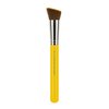 Bdellium Tools Professional Makeup Brush - Studio Series 956 Slanted Precision Kabuki - With Soft Synthetic Fibers, For Perfect Complexion (Yellow, 1pc)