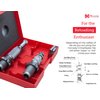 Hornady Custom Grade New Dimension 2-Die Set, 223 REM (.224) (546228) - Caliber Specific Reloading Equipment for Handloaders with Full Length Sizer Die, Seating Die, Sure-Loc Rings, & Storage Box