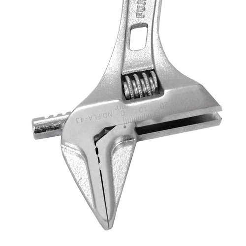 FUJIYA Tools, FLS-53G-F, Short Adjustable Wrench with Grip