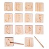 Wooden Arabic Alphabet Tracing Boards, Montessori Arabic Letters Puzzle, Arabic Learning Toys for Kids, Islamic Baby Gifts