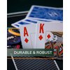 Bullets Playing Cards – Waterproof Plastic Playing Cards – Poker Size Double Pack with Paulie Design – Jumbo Index & Two Pips – Durable Professional Deck for Texas Holdem Poker – Includes Cut Card