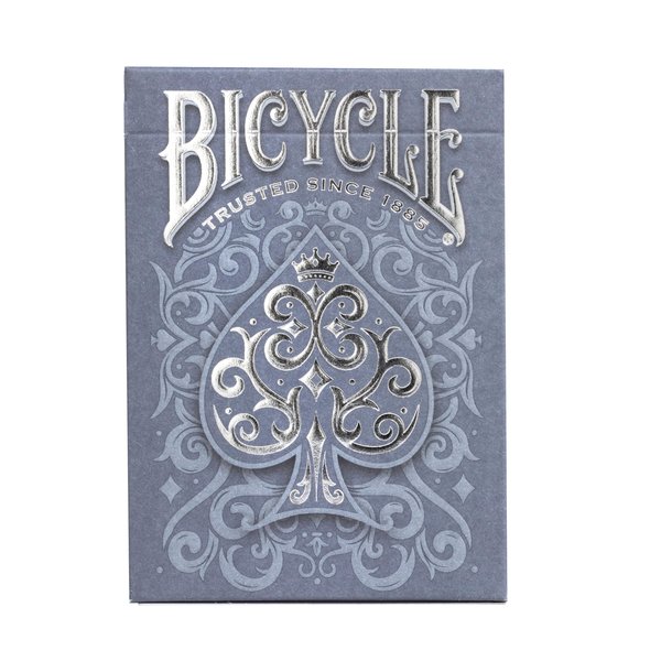 Bicycle Cinder Premium Playing Cards, Silver Smoke Foil, 1 Deck