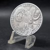 Creative Twelve Constellations Zodiac Coin Challenge Ancient Silver Commemorative Coins Home Decor Crafts Art Collection Gift (Aries)