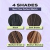 Toppik Fill Me In Hairline Filler, Hair Color Root Touchup, Hair Fibers Wand, Fills In Thinning Hairline, Hair Styling Product, 0.176 oz (5 g) Medium Brown