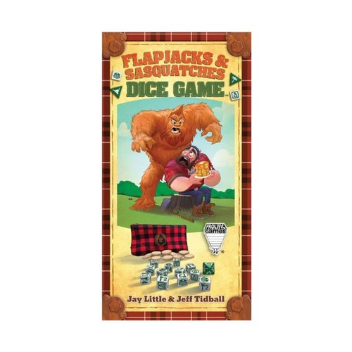 Flapjacks & Sasquatches Dice Game • Family Game • Portable Travel Game * 2–6 Players
