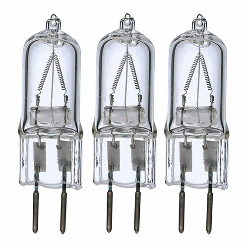 The Gel Candle Company 3 Pack - Replacement Dimmable Halogen Bulbs for Aroma Warmers Only - 2 pins 120 Volt 35 Watt G5.3 Base ONLY for Warmers Aroma Lamps Melts Fragrance Oils