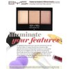 BYS Highlighting Trio Palette Illuminate - 1 Matte and 2 Shimmering Shades makeup palette