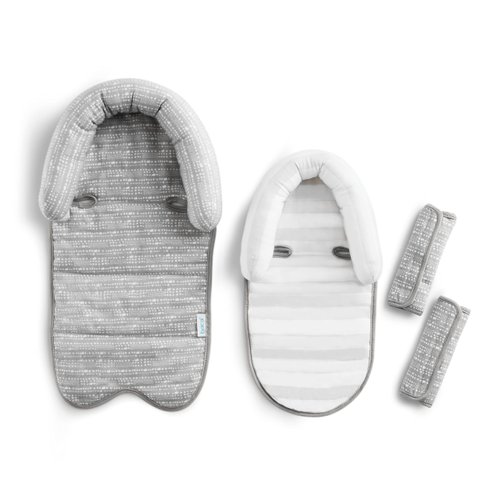 Munchkin® Brica® XtraGuard™ Head Support & Strap Cover for Baby Car Seats with Silver-Ion Technology, Dots