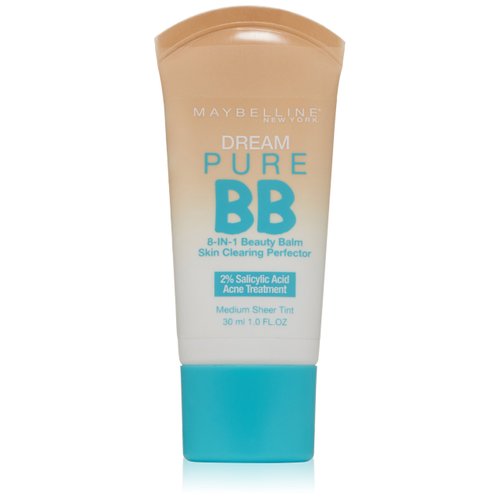 Maybelline Dream Pure BB Cream, Medium, 1 fl. oz. (Packaging May Vary)