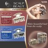 VESS Scalp Beaut Shampoo Brush, Relaxing Scalp Brush, Wide Width and Uneven Shape, for Woman and Men, Made in Japan (Hard Type)