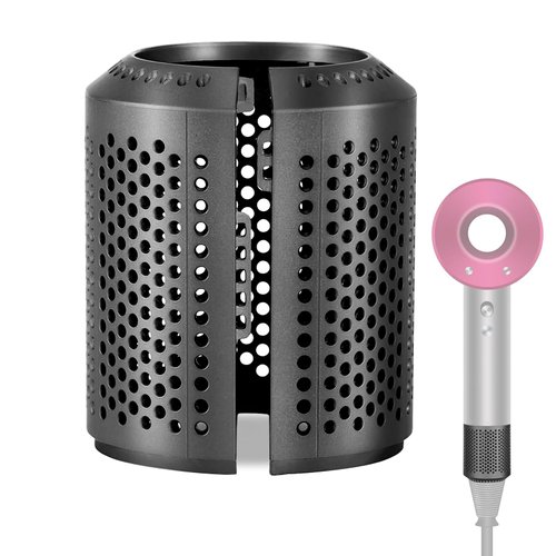 Updated Detachable Dustproof Outer Filter Cover for Dyson Supersonic HD15 HD01 HD03 HD08 Hair Dryer Attachment, Part Opening Design