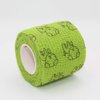 Leen4You Bandage Cohesive Non Woven Bandage Adhesive Bandage Medical Bandage, Sports Bandage, Dog Horse Pet Vet Animal Wound Cohesive Bandage Wrap Leg Support (W:5cm/2 inch,L:4.5m, Pattern Mix)-Pack o