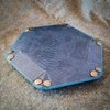 Blue Dragon Leather Dice Tray - The Shop of Many Things