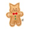Gingerbread Cat Cookie Cat Toy Designer Christmas Plush w/Organic Catnip USA Made