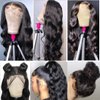 Holiden Body Wave Lace Front Wigs Human Hair Pre Plucked 13x6 HD Transparent Lace Frontal Wigs Human Hair 200% Density Glueless Wigs for Women 12A Brazilian Virgin Human Hair with Baby Hair 20 Inch