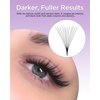 BEYELIAN Premade Lash Fans, 320 Fans Pre Made Fans Volume Lash Extensions 3D 6D 8D 10D 12D 20D 0.07 C/D Curl Save Time Eyelash Extensions for Professional Salon, 8-15mm MIX Easy to Use (12D-0.07-D)