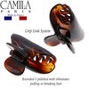 Camila Paris MP3 French Hair Clip for Women, Girls Hair Claw Jaw. Fashion Durable and Styling Hair Accessories for Women, No Spring Grip Link System, Strong Hold No Slip, Made in France