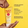 Burt's Bees Christmas Gifts, Face Wash, Deep Facial Cleansing Cream Stocking Stuffers, All Natural Cleanser with Chamomile, 6 Ounce (Pack of 3) (Packaging May Vary)