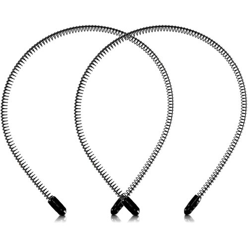 KWZUVN Metal Hair Band for Men Headband Mens Hair Bands Women Fashion Headbands