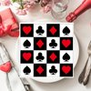 40Pcs Casino Party Paper Napkins for Las Vegas Party Supplies Casino Poker Party Napkins Las Vegas Paper Napkin Disposable Party Napkins Club Game Dinner Night Playing Poker Card Theme Party Supplies