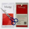 Scissors-Hair Cutting/Hairdressing/Barber Salon/Hairdressers Stainless Steel Scissors for Men Women and Children -Barber Hair Cutting Professional Super Cut -PVC Grip Stainless Steel (Navi Blue)