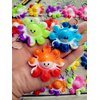 Roaqua 30 Packs Bulk octopus Mini Pop Keychain， Fidget for Teens and Kids Birthday Party Favors Supplies Summer Student Prizes