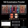 coliusa 190 Colors Professional Makeup Kit for Women Full Kit, Pallet,All In One Gift Set girls, include Eyeshadow/Facial Blusher/Eyebrow Powder/Eyeliner Pencil/Mirror/makeup brush(004N)