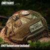 OneTigris Tactical Helmet Cover, Cloth Cover for Fast Helmet in Size M/L & Fast Bump Helmet in Size L/XL - ZKB06 No Helmet