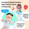 Pretend Toy Medical Kit with Doctor & Nurse Hand Puppets - Eases Fear for Kids, Educational Roleplay Toy for Toddlers & 3+ Toys for Girls Boys, Pretend Playset, Kids Doctor Set