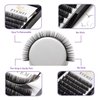 Eyelash Extensions 0.07 D Curl Natural Faux Mink Eyelash Extensions Individual Lashes Extension 14mm Tray Salon Use by EYEMEI