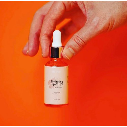 OYU Cosmetics Deep Cleansing Oil, Facial Cleansing Oil, Makeup Remover, Unscented Hydrating Lip & Eye Make-Up Cleansing Oil, All Skin Types, Easy to Remove, Vegan & Cruelty Fr 1 fl.oz (Lavender)