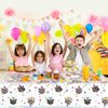 Cat Party Supplies Tableware ,20 Plates and 20 Napkins and Tablecloth71 '' x 42 '',Kids Cat Birthday Theme Party Decorate Supplies