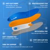 Kelaide Arch Support Insoles Relief Plantar Fasciitis, Comfort Orthotic Inserts for Flat Feet, Feet Pain, Pronation, Shoes Insoles for Men and Women Blue