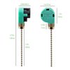 Cenipar ZE-268s6 Ceiling Fan Switch Zing Ear Bronze Pull Chain 3 Speed 4 Wire (2 Pack) for Ceiling Fans, Wall Lamps, Cabinet Light