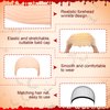 4 Pcs Halloween Bald Caps Halloween Costume Makeup Latex Thick Bald Wig Head Hair Nets Black Mesh Wig Cap Net Skull Head Wig Cap Fake Wig Cap Cosplay Costume Accessory for Theme Party Adults