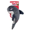 KONG Cuteseas Rufflez Soft Ridged Plush Dog Toy (Shark)