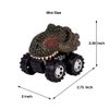 DINOBROS Dinosaur Toy Pull Back Cars 6 Pack Dinosaur Boy Toys Age 3,4,5,6,7 Dino T-Rex Games