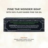 The Grandpa Soap Company Pine Tar Bar Soap for Men- Made With 100% Plant-Based Pine Tar Oil, 3 in 1 Cleanser Deodorizer and Moisturizer, Dermatologist Tested, Safe for Sensitive Skin, 3.25 Oz, 2 Pack