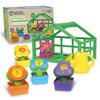 Learning Resources Growing Greenhouse Color and Number Eco Friendly Playset - Preschool Learning Toys, Fine Motor Skills Toys for Kids Flower Garden Toy Ages 18+ Months