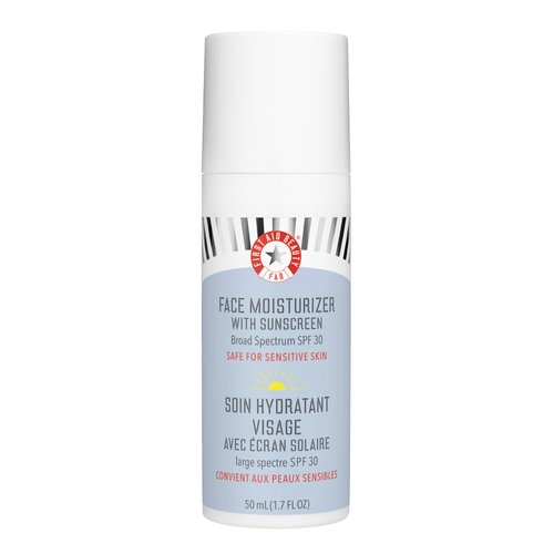 First Aid Beauty Ultra Repair Face Moisturizer with Sunscreen, SPF 30 – 2-in-1 Sun Protection + D...