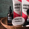 Hawkins & Brimble Beard Oil 50ml 1.69 fl oz - Quickly Absorbs, Strengthens & Supports Growth | with Acclaimed Signature Scent