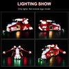 DALDED LED Lighting Kit for Lego Star Wars: The Clone Wars Coruscant Guard Gunship 75354, LED Light Compatible with Lego 75354 Building Block Models (Remote Control Version)