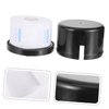 MERRYHAPY 1 Set Barber Neck Strip Dispenser Box with Neck Strips Convenient Neck Paper Holder for Salons and Barbershops Easy to Use Neck Strip Storage Solution