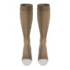 Truform Women's Compression Stockings, 20-30 mmHg, Knee High Length, Open Toe, Opaque, Beige, Small