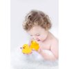 50PCS Super Mini Rubber Duck Bath Duck Toys for Toddlers Boys Girls,Squeak and Float Rubber Ducks in Bulk Baby Shower Duck Decorations Party Favors (1.6'')
